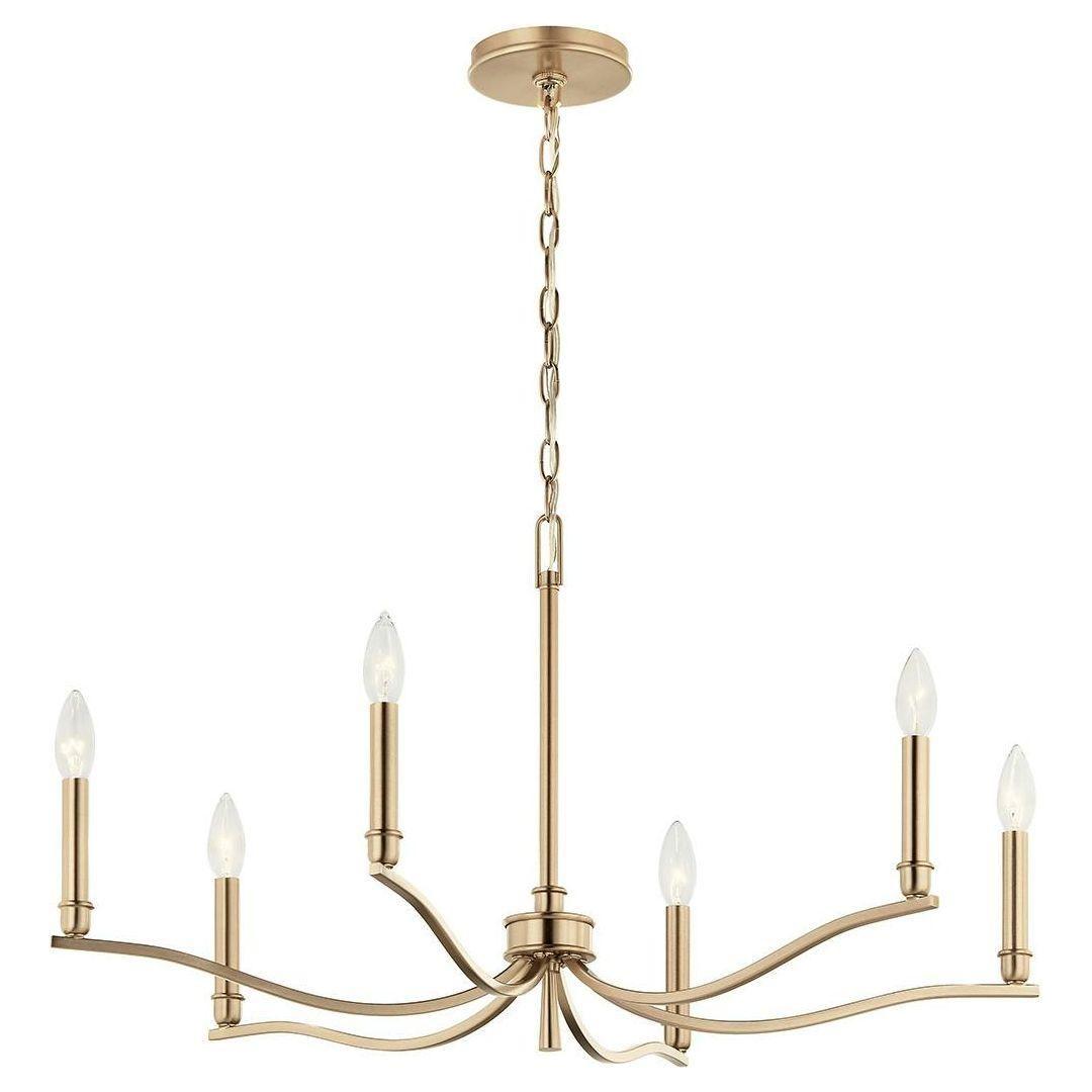 Malene 32" 6-Light Chandelier