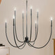 Malene 45.25" 8-Light Foyer Chandelier