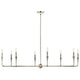 Alvaro 50" 8-Light Chandelier