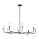 Pallas 52" XL 8-Light Round Chandelier