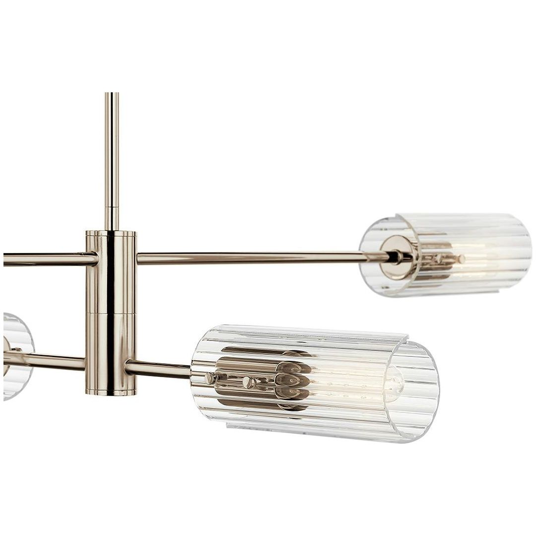 Velestino 47.50" 4-Light Linear Chandelier