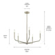 Madden 26" 5-Light Chandelier