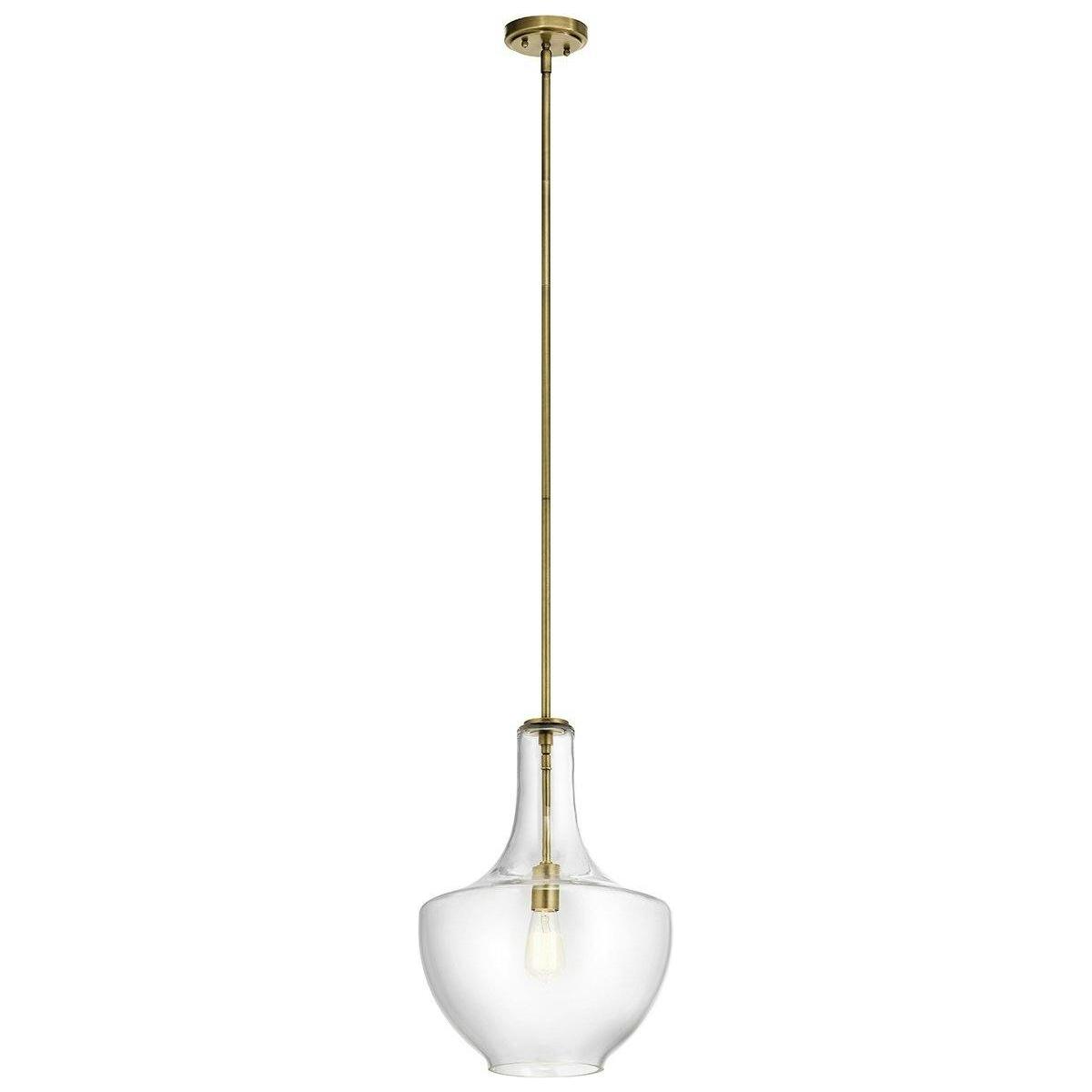 Everly 19.75" 1-Light Bell Pendant