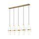 Cayden 5-Light Linear Chandelier