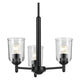 Shailene 15.25" 3-Light Mini Chandelier