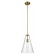 Everly 15.25" 1-Light Cone Pendant
