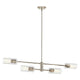 Velestino 47.50" 4-Light Linear Chandelier