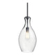 Everly 17.75" 1-Light Hour Glass Pendant