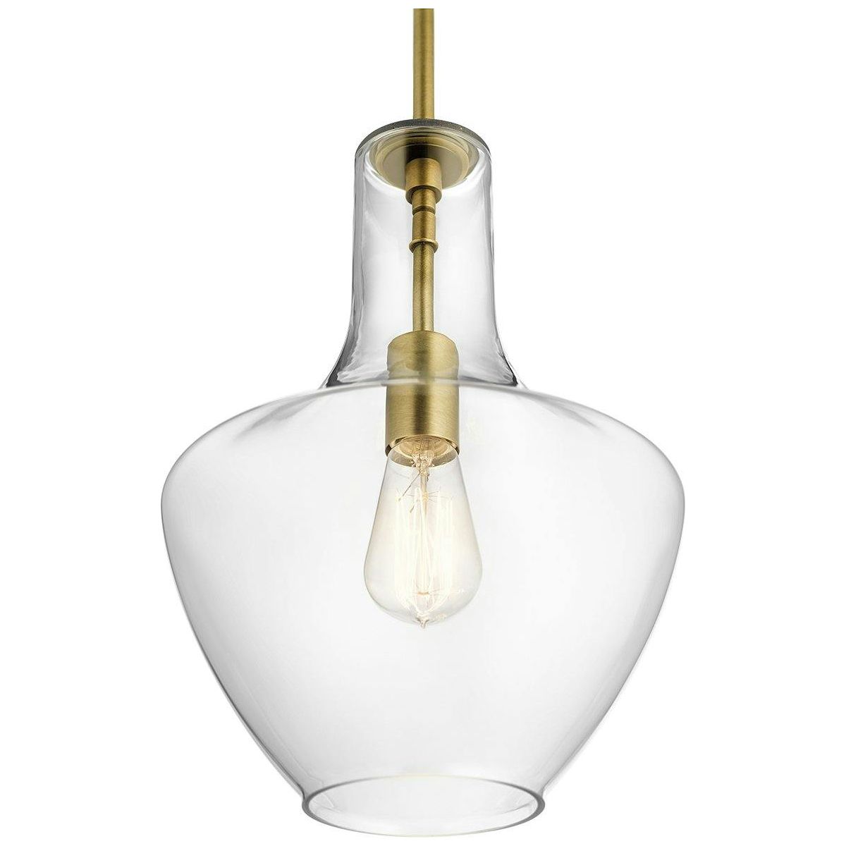 Everly 15.25" 1-Light Bell Pendant