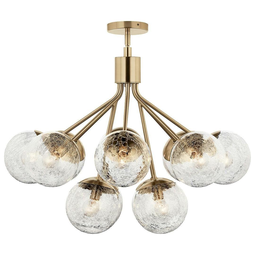 Silvarious 30" 12-Light Convertible Chandelier