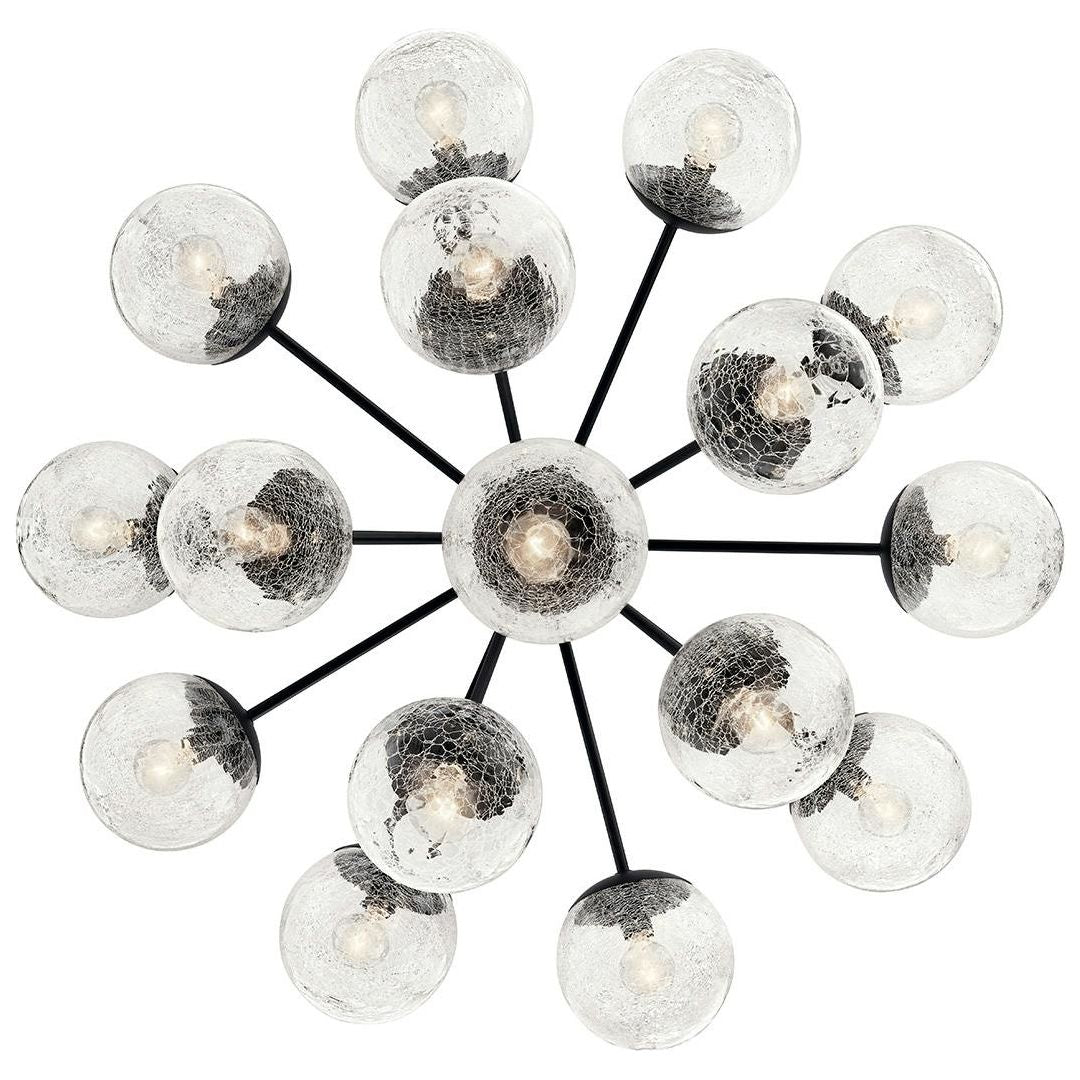 Silvarious 38" 16-Light Convertible Chandelier