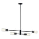 Velestino 47.50" 4-Light Linear Chandelier