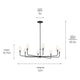 Pallas 52" XL 8-Light Round Chandelier