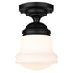 Vaughn 1-Light 10" Flush Mount