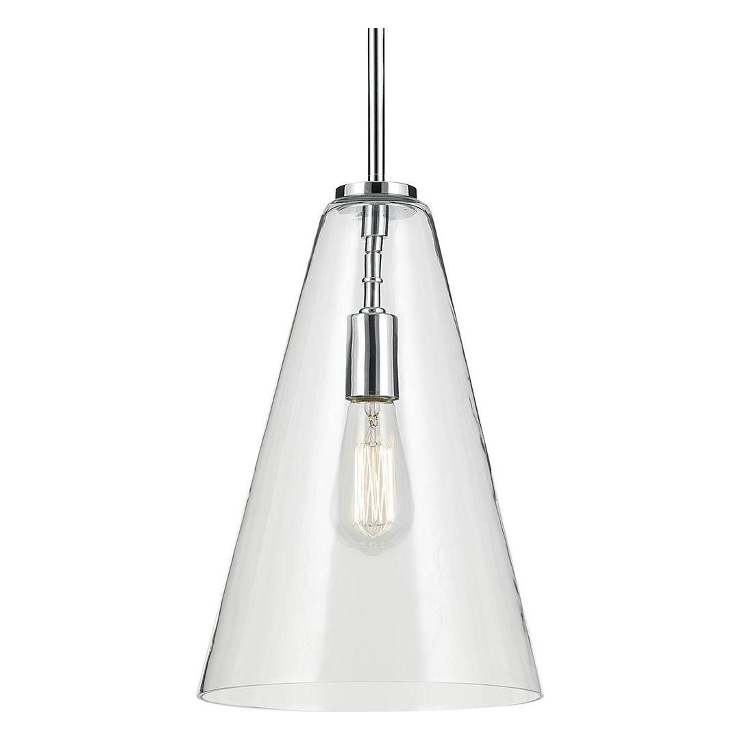 Everly 15.25" 1-Light Cone Pendant