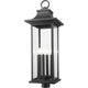 Tiberius 6-Light Outdoor Post Mount Fixture