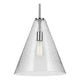 Everly 15.5" 1-Light Cone Pendant