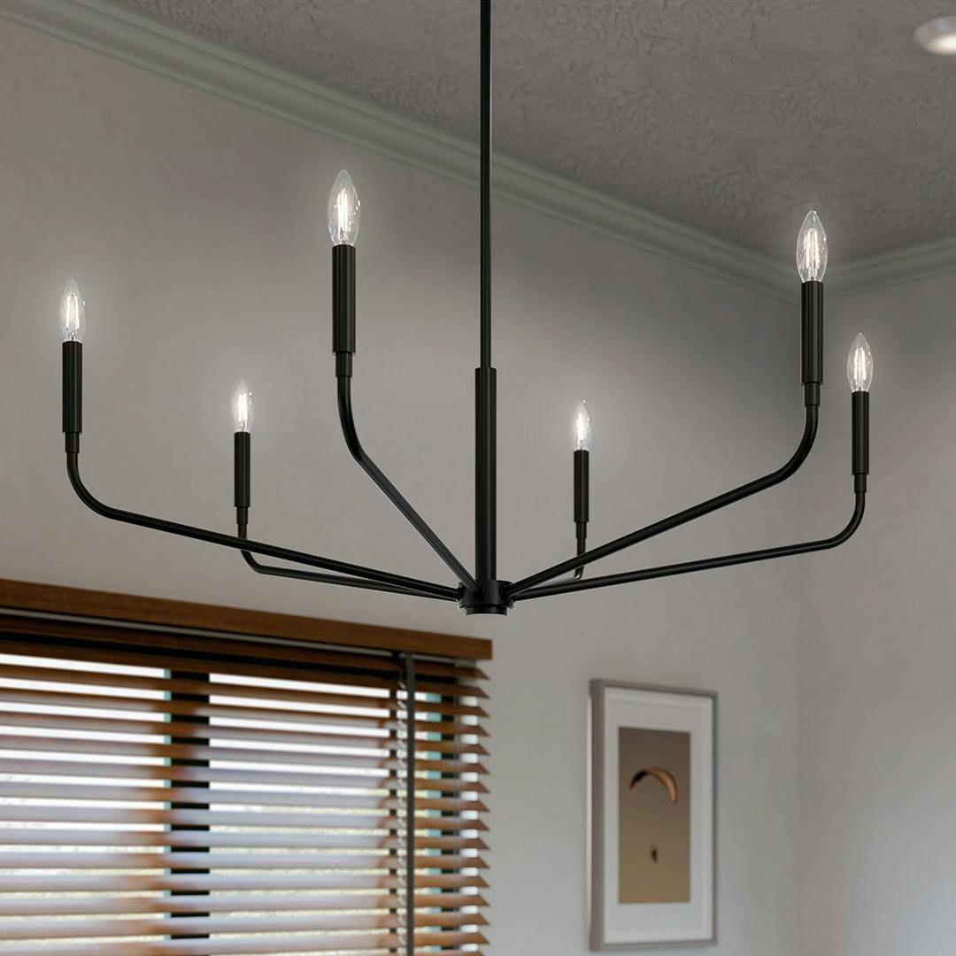 Madden 38" 6-Light Chandelier