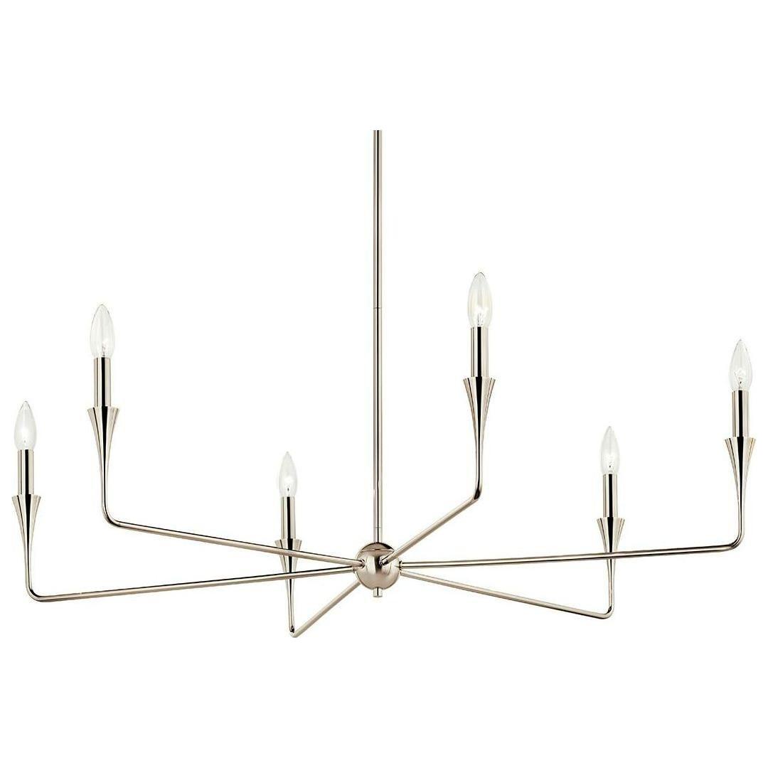 Alvaro 40" 6-Light Chandelier