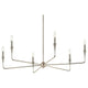 Alvaro 40" 6-Light Chandelier