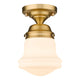 Vaughn 1-Light 6" Flush Mount