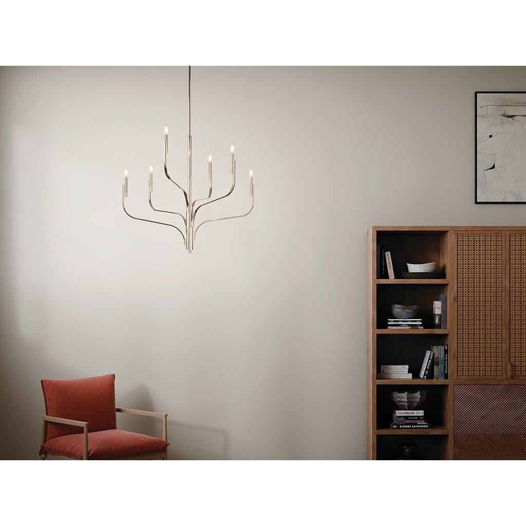 Livadia 36.25" 6-Light Chandelier