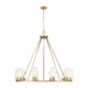 Titus 10-Light Chandelier