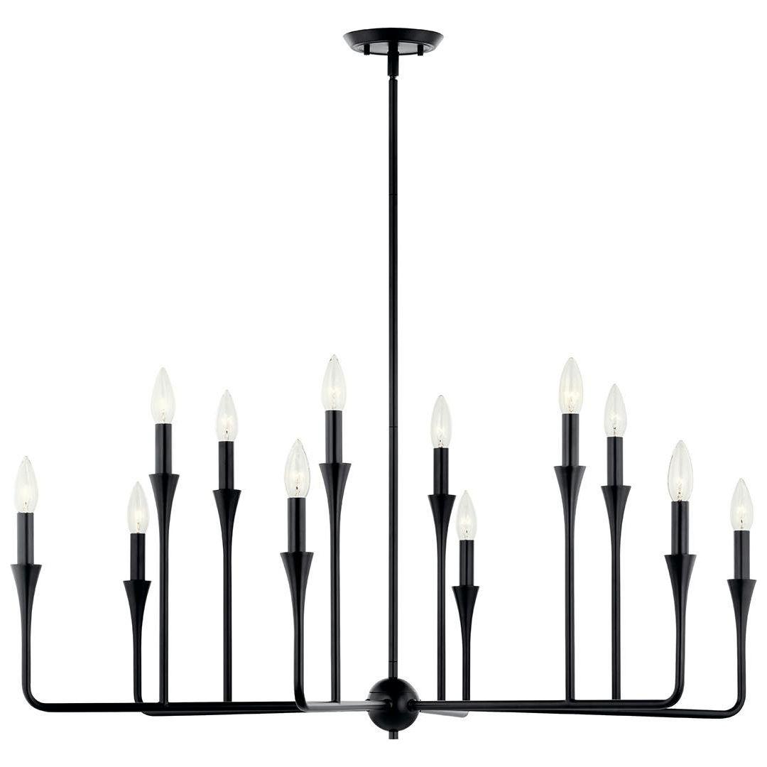 Alvaro 39.75" 12-Light Multi-Tier Chandelier