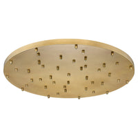 Multi Point Canopy 27-Light Ceiling Plate