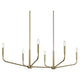 Madden 45" 6-Light Linear Chandelier