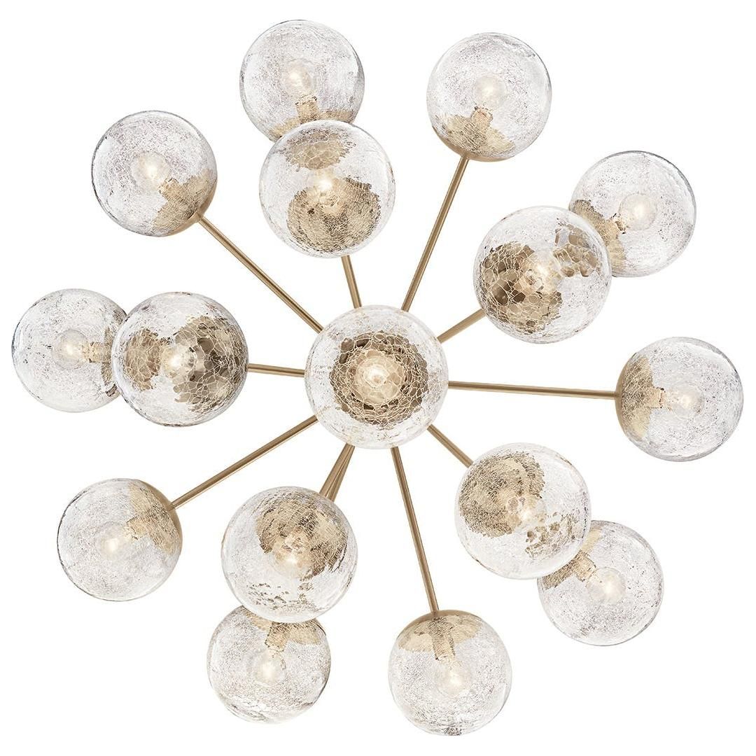 Silvarious 38" 16-Light Convertible Chandelier