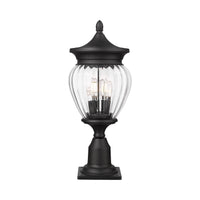 Davina 3-Light Outdoor Pier Mounted Fixture