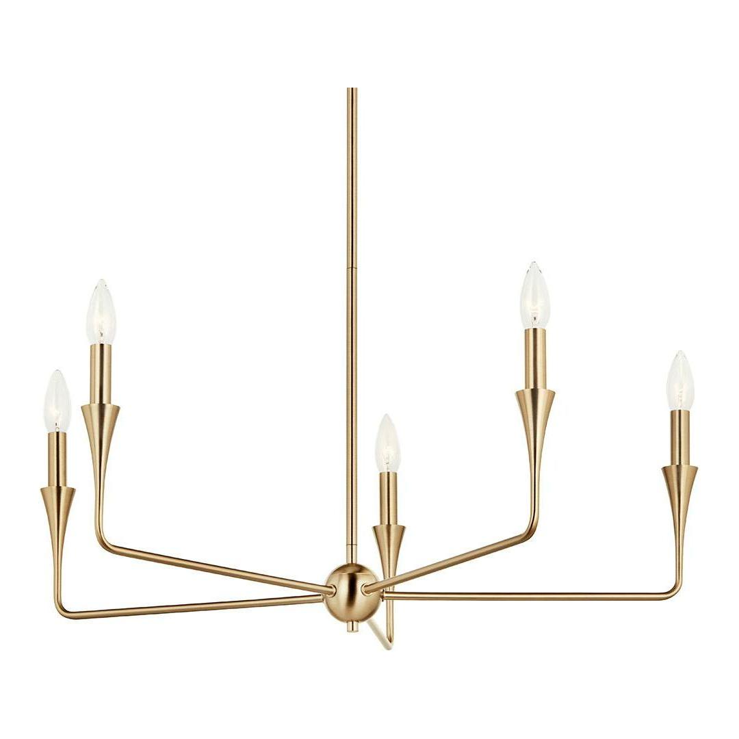 Alvaro 30" 5-Light Chandelier