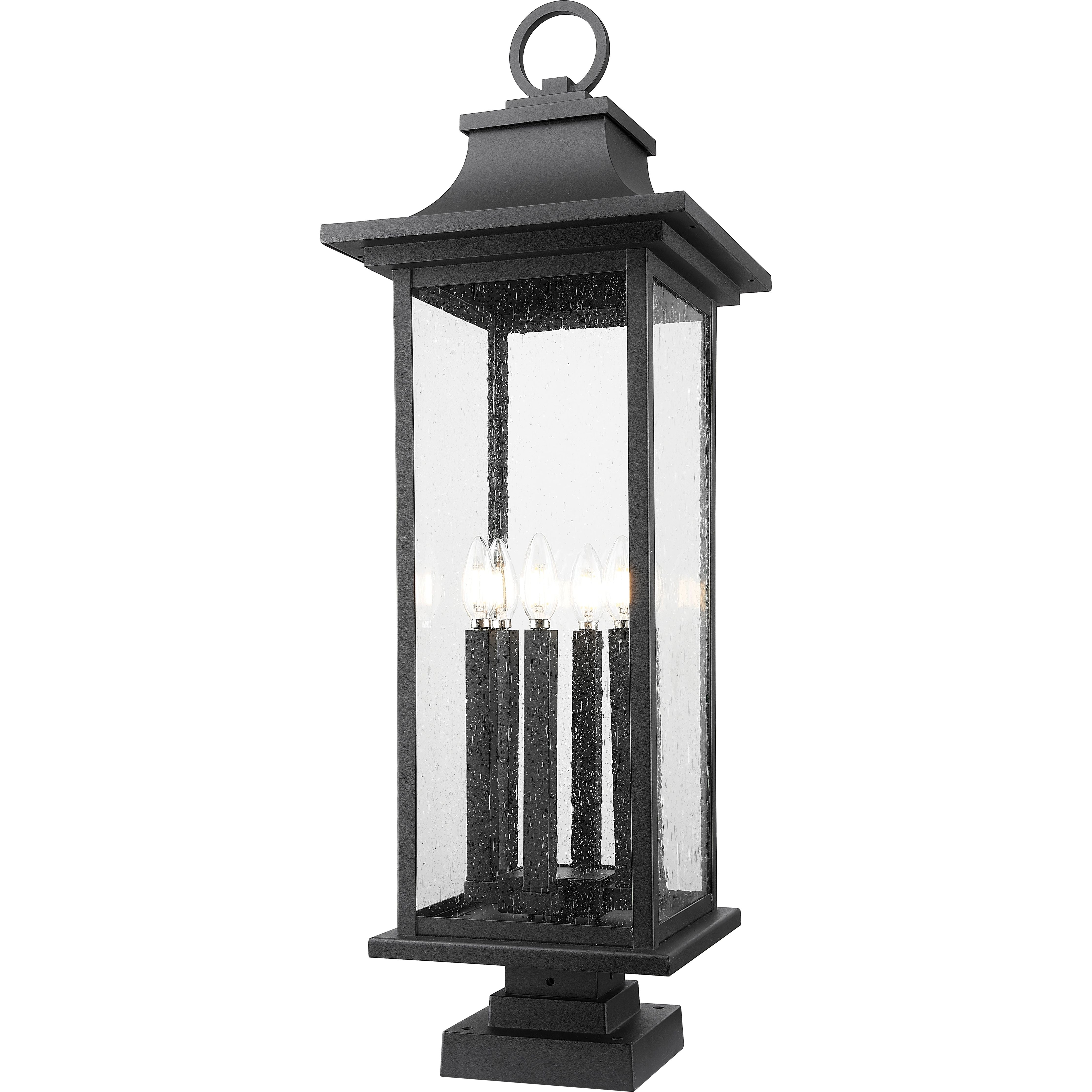 Tiberius 6-Light Outdoor Pier Mounted Fixture