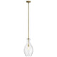 Everly 17.75" 1-Light Hour Glass Pendant