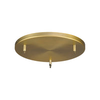 Multi Point Canopy 3-Light Ceiling Plate