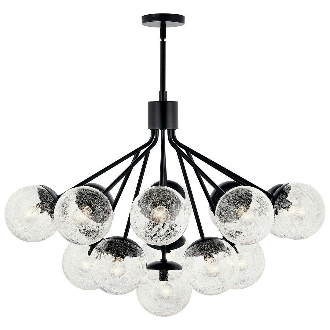 Silvarious 38" 16-Light Convertible Chandelier