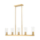 Titus 5-Light Linear Chandelier
