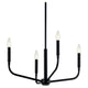 Madden 20" 4-Light Convertible Chandelier
