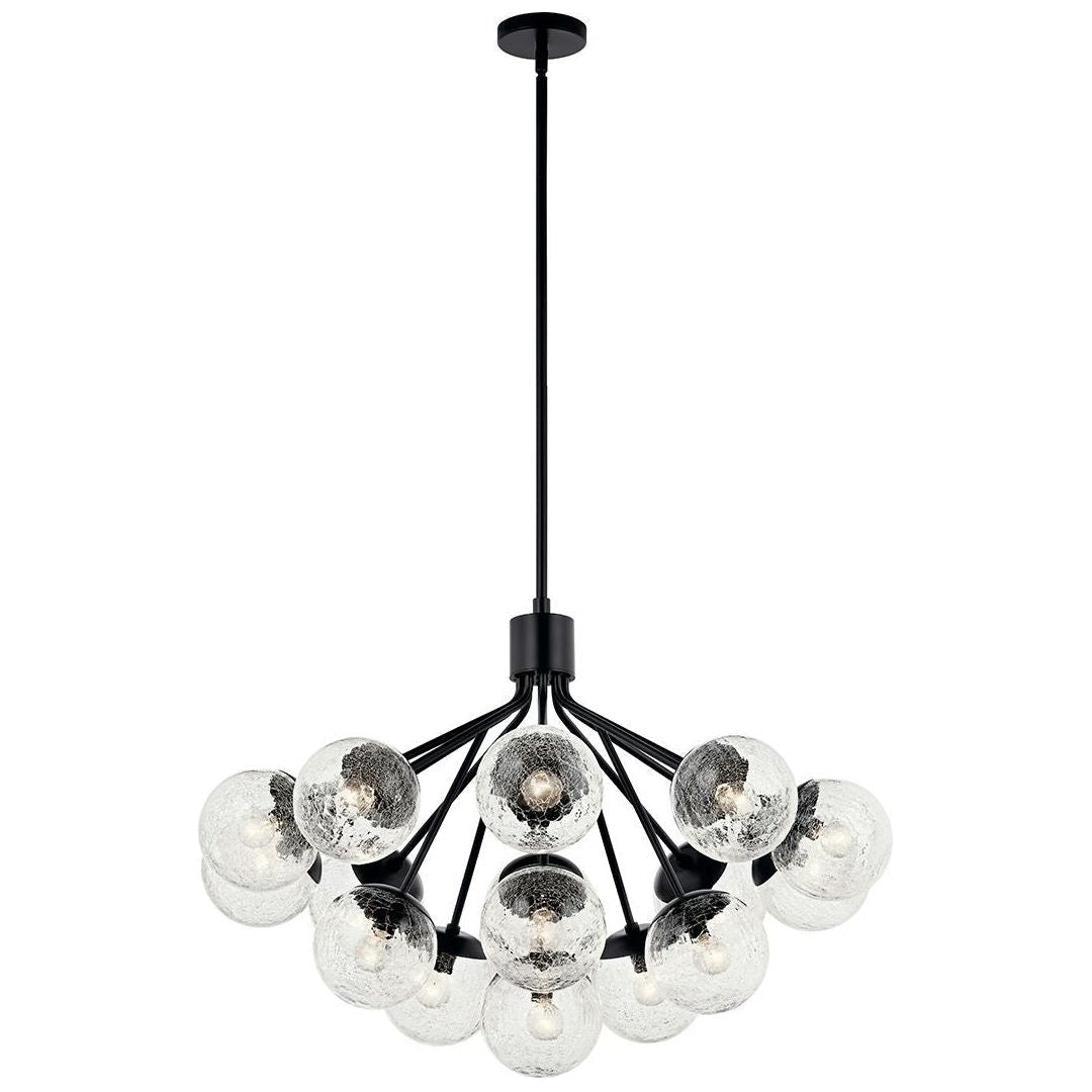 Silvarious 38" 16-Light Convertible Chandelier