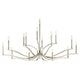 Malene 52.75" 14-Light 2-Tier Chandelier