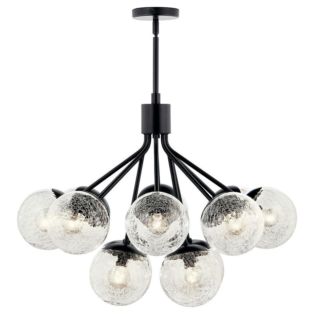 Silvarious 30" 12-Light Convertible Chandelier