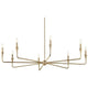 Alvaro 50" 8-Light Chandelier