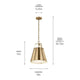 Etcher 13" 1-Light Pendant