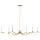 Malene 42" 6-Light Chandelier