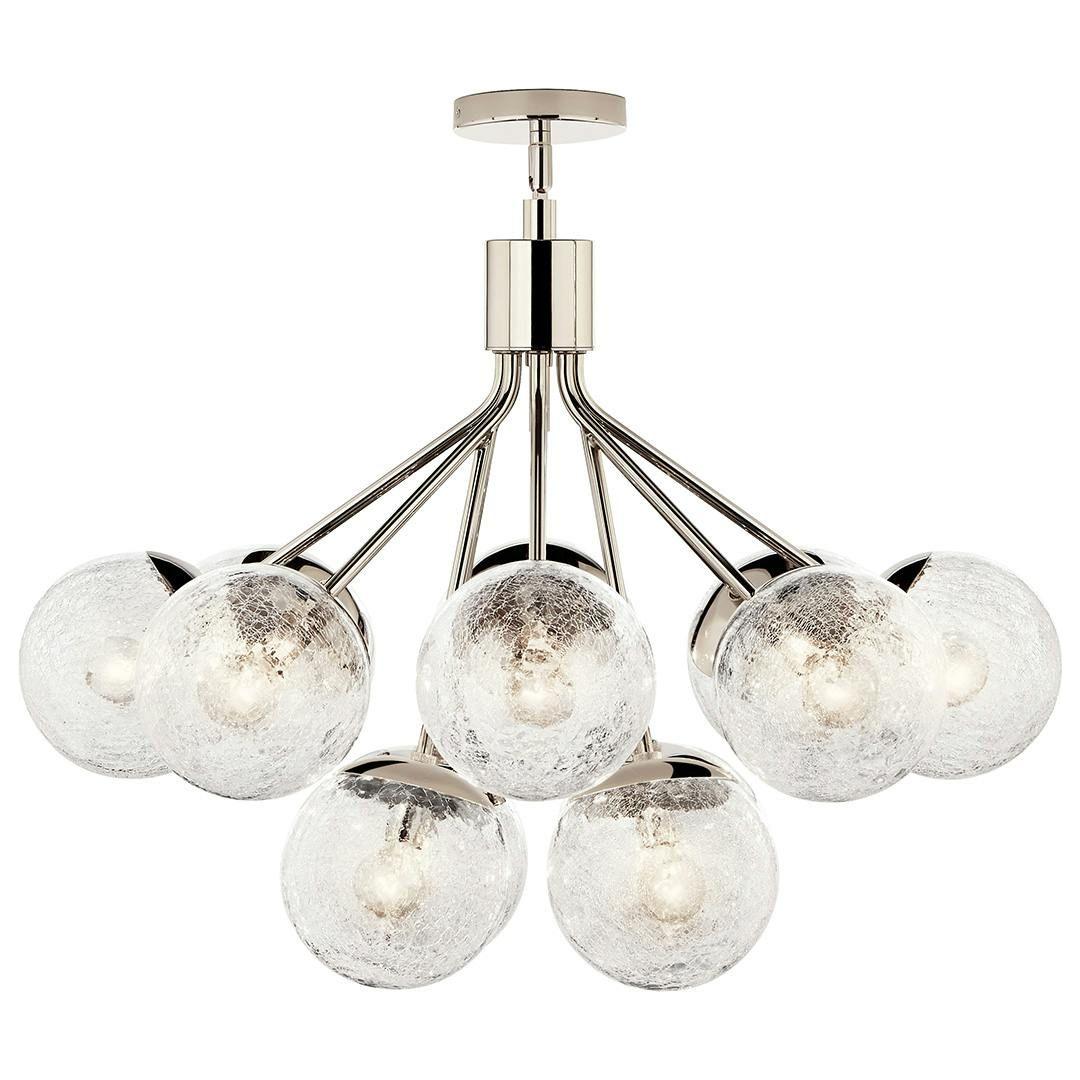 Silvarious 30" 12-Light Convertible Chandelier