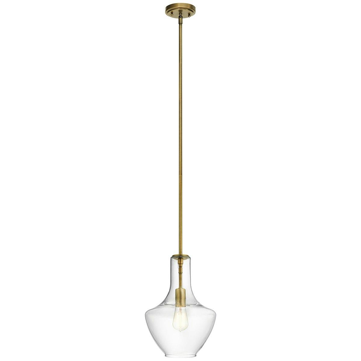 Everly 15.25" 1-Light Bell Pendant