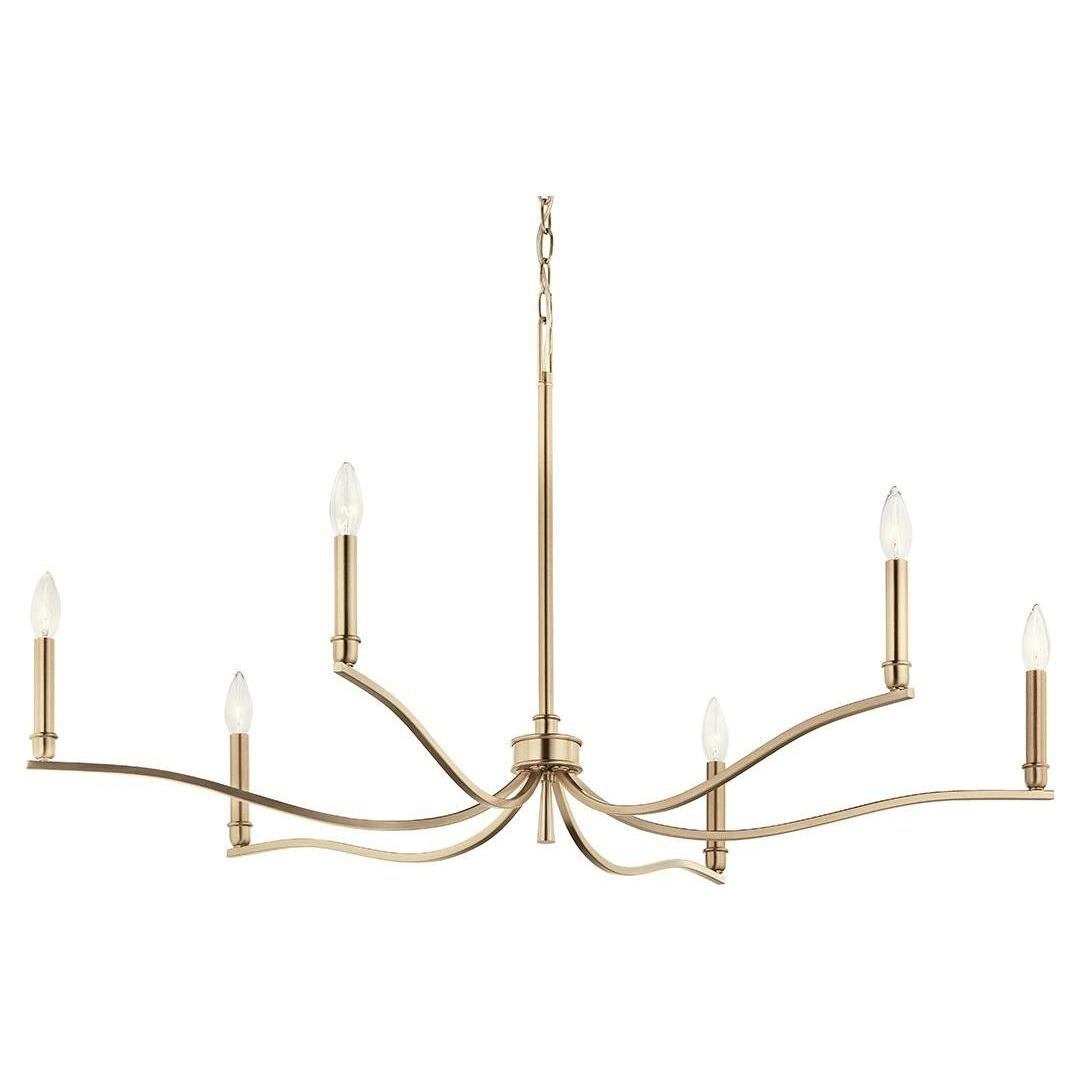 Malene 42" 6-Light Chandelier