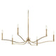 Malene 42" 6-Light Chandelier