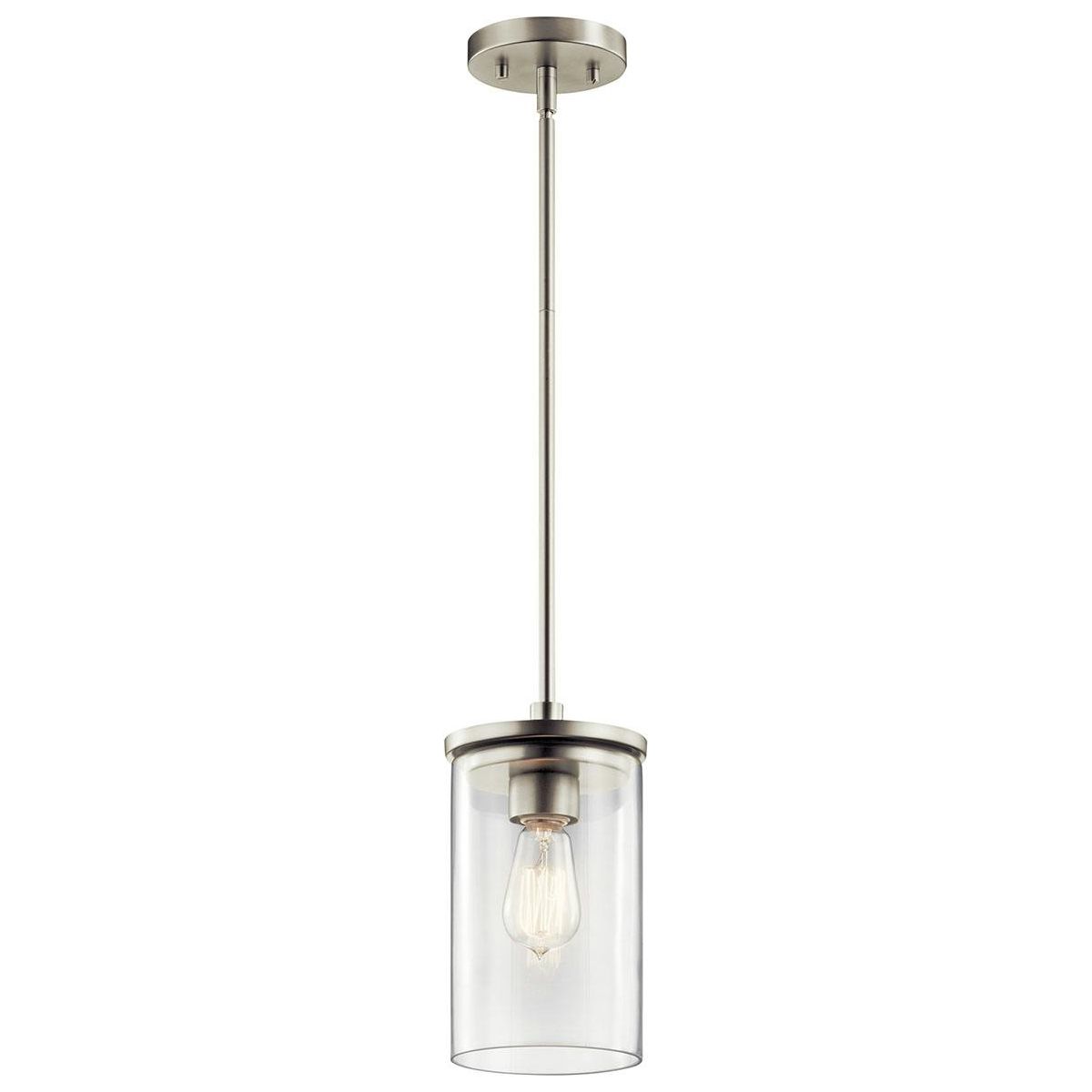 Crosby 10.75" 1-Light Mini Pendant